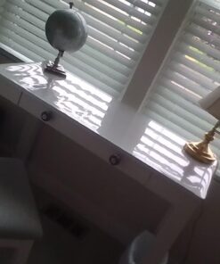 Ameriwood Home Desk Parsons, White 45 610hcGB2OML