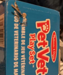 Melissa & Doug Examine and Treat Pet Vet Play Set (24 pcs) - Kids Veterinary Play Set, Veterinarian Kit For Kids, STEAM Toy, Pretend Play Doctor Set For Kids Ages 3+ 40 610hwzTXR6L