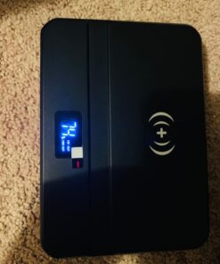 Portable Power Bank with AC Outlet, 83Wh/22500mAh 110V/85W Portable Laptop Charger Battery Bank, External Battery Pack Power Supply for Home Emergency Outage, Outdoor Camping RV Trip Adventure Red 80 610i2hPYVbL