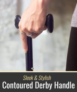 DMI Adjustable Folding Cane with Carrying Case Bronze 9 610ieEY8RnL