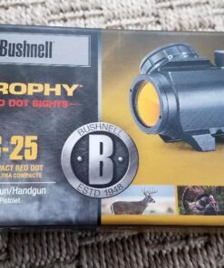 Bushnell Trophy TRS-25 Red Dot Sight Riflescope, 1x20mm, Black 48 610jObzOIL