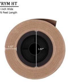 YRYM HT Brown Kraft Butcher Paper Roll - Natural Food Grade Brown Wrapping Paper for BBQ Briskets, Smoking & Wrapping Meats, 18inch x 2100inch (176 ft) - Unbleached Unwaxed and Uncoated Kraft Butcher Paper 001 24 610k6oboXyL
