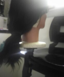 Teenitor Wig Mannequin Head Stand, 2 Pack Cosmetology Manikin Stand Mannequin Head Holder Clamp Black Wig Stand Holder 46 610ktNW4OL