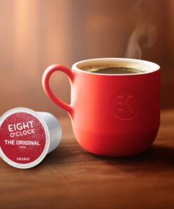 Eight O'Clock Coffee The Original, Single-Serve Keurig K-Cup Pods, Medium Roast Coffee Pods, 72 Count 12 Count (Pack of 6) 26 610lQSj6ogL