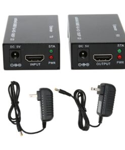 HDMI Extender 1080P 60Hz, Transmit HD Video and Audio to The Display via a 24AWG CAT5e/6/7, 1080P Extender for Family Meeting 5 610mDcbDYOL