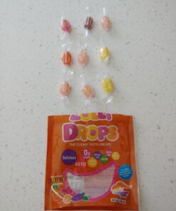 Zollipops | Clean Teeth Zolli Drops - Anti Cavity, Sugar Free Candy with Xylitol for a Healthy Smile - Great for Kids, Diabetics and Keto Diet (15-Count, Natural Fruit Flavor) Assorted 1.6 Ounce (Pack of 1) 19 610rAc4jA5L