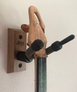 String Swing CC01V-BW Hardwood Home & Studio Wall Mount Violin Hanger - Black Walnut 30 610sNmHIxiL