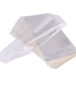 Alternative view of 200 Pack 5" x 11" Clear Cello Treat Bags 1.4mil OPP Plastic Bags with 6 Mix Colors Twist Ties Good for Wedding Cookie Gift Candy Bakery Supply Valentine Chocolates (5'' x 11'') 5'' x 11''