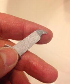 Clyppi Nail Clippers with Swing Out Nail Cleaner/Nail File - Fingernail Clippers / Toe Nail Clippers. Sharp Stainless Steel with Wide Easy Press Lever 49 610tYAQjocL