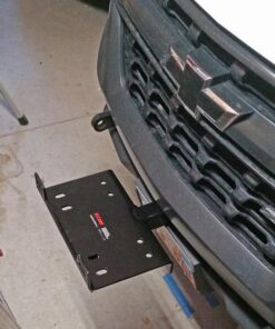 CURT 31010 Trailer Hitch Winch Mount for 2-Inch Receiver, GLOSS BLACK POWDER COAT 29 610tl4HmQCL