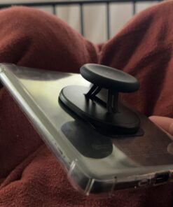 WixGear Mount Metal Plate with Adhesive for Magnetic Cradle-Less Mount - X4 Pack 2 Rectangle and 2 Round (Compatible with Magnetic mounts) (Black) Black 32 610uSfHkj3L