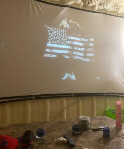 Mini Projector, 2023 Upgraded CiBest 1080P Full HD Portable Projector, 12000L Outdoor Projector for Home Theater Movie Projector, Projector 4K Compatible with HDMI, VGA, USB, TV Stick, Laptop mini projector 29 610v5e2CLOL