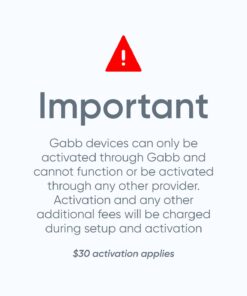 GABB Watch 3 Smart Watch for Kids - GPS Tracker, Safe Cell Phone, Talk/Text Ability, Parental Controls, No Social Media, SOS Button, Ages 6+, 30 Activation Fee Silver 18 610wpdupjsL