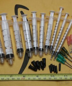 BSTEAN Syringe Blunt Tip Needle and Cap - 10ml, 5ml, 3ml, 1ml Syringes 14ga 16ga 18ga 20ga Blunt Needles - Oil or Glue Applicator (Pack of 10) Mixed-1ml, 3ml, 5ml, 10ml 31 610xHNegZvL