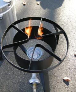 Bayou Classic SP10 High-Pressure Cooker - 14-in Single Propane Burner for Outdoor Cooking, Outdoor Stove - Crawfish Boiler, Home Brewing Burner, Maple Syrup Prep. Fits Large Boiling Pots and Fryers - Seafood Boil Pot. 34 610y0 IU2bL