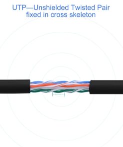 TecBillion 3 Feet Cat6 Ethernet Patch Cable - RJ45 Computer Networking Cord, Pack of 10 (Black) 8 610z56boKxL