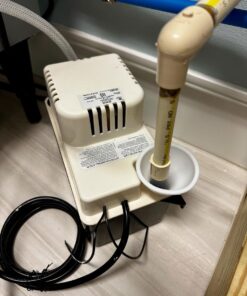 Little Giant 554425 VCMA-20ULS 80 GPH 1/30 HP Automatic Condensate Pump with Safety Switch for HVAC, Dehumidifier, Furnace, Air Conditioner 115 Volts 115V, Safety Switch 57 610zPvHeXtL