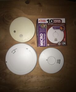 First Alert BRK PRC710 Smoke and Carbon Monoxide Alarm with Built-In 10-Year Battery , White Detector Alarm 28 611 7XcAJ1L