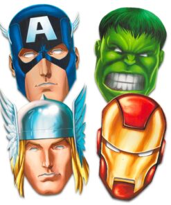 Alternative view of Marvel Avengers Coloring Book with 6 Avengers Masks (Pop-Out): The Incredible Hulk, Thor, Iron Man, Captain America, and More!