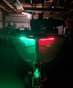 Alternative view of Tree Leds Marine Navigation Boat Bow LED Lighting Waterproof Red & Green Stripe Kit