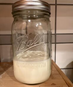 Fusion Teas 1 TBSP Organic Milk Kefir Grains and ebook “Milk Kefir Unleashed by Thomas Egbert” - Fresh Live Active Probiotic Starter Cultures 50 6110qH4nu6L