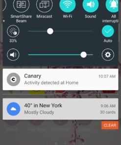 Canary Pro Indoor Home Security Camera 1080p HD WiFi IP | 24/7 Watch Live Video, Siren, Climate Monitor, Motion Alerts, Two-Way Talk, Night Vision, 10x Zoom, Private Mode, Works with Alexa and More 51 6110xMnpV3L