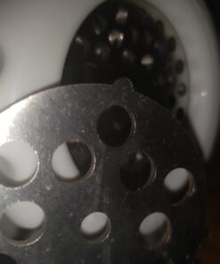 Gideon Hand Crank Manual Meat Grinder Heavy Duty Stainless Steel Blades with Powerful Suction Base Effortlessly Grind Meat, Vegetables, Garlic, Fruits, etc. 37 6114TxeEaDL