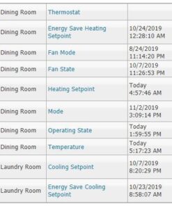 Honeywell TH8320ZW1007/U Z-Wave Enabled Programmable Thermostat 6 6114UXbpx1L