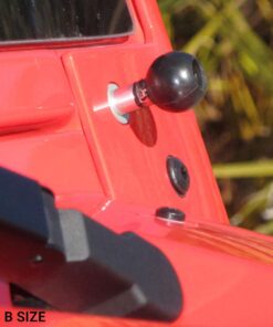 RAM Mounts RAM-B-367U Motorcycle Handlebar Clamp Base with M8 Bolts with B Size 1" Ball 31 6115uC4NCCL