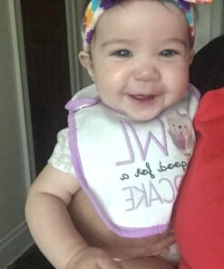 Quest Sweet Baby Headbands,Baby Girl Headbands with Bows,Headbands for Baby Girls,Newborn Infant Toddler 0-5 Years Child Hair Accessories 30 6116B9RLIwL