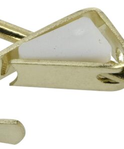 OOK 50606 ReadyNail Picture Hangers, Reusable Art Hooks, Brass, 10lbs (30 Set) 30 set, 10lb 9 6117PEI4a2L