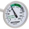 Reotemp 20 Inch Fahrenheit Backyard Compost Thermometer with Digital Composting Guide 3 6118i3Bso2L