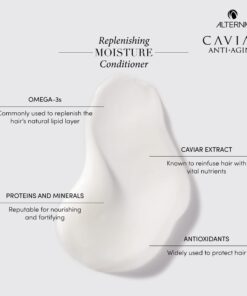 Alterna Caviar Anti-Aging Replenishing Moisture Hair Care Shampoo & Conditioner Set 1.03 Pound (Pack of 2) 15 6119 Ze0uL