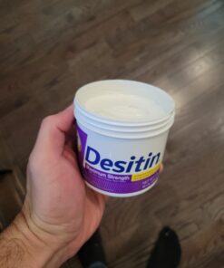 Desitin Maximum Strength Baby Diaper Rash Cream with 40% Zinc Oxide for Treatment, Relief & Prevention, Hypoallergenic, Phthalate- & Paraben-Free Paste, 16 oz 1 Pound (Pack of 1) 31 6119zEC TFL 2