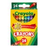Crayola Crayons, 24 Count Pack, Assorted Colors, Art Supplies for Kids, Ages 4 & Up 38 611A5hQTBjL 1