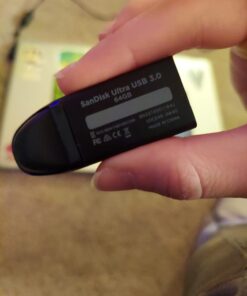 SanDisk 64GB Ultra USB 3.0 Flash Drive - SDCZ48-064G-GAM46, Black 19 611CmxTm3DL