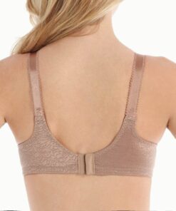 Bali Double Support Wireless Bra, Lace Bra with Stay-in-Place Straps, Full-Coverage Wirefree Bra, Tagless for Everyday Wear 40DD Porcelain 7 611Dtq11gDL 2