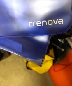 Crenova Waterproof Pouch IP68 Beach Accessories Fanny Pack with Waist Strap Dry Bag with Adjustable Belt Beach Essentials Accessories to Keep Your Valuables Safe and Dry Perfect for Beach Snorkeling Kayaking Pool Water Park (Blue & Black) Blue & Black 42 611EUbwdiiL