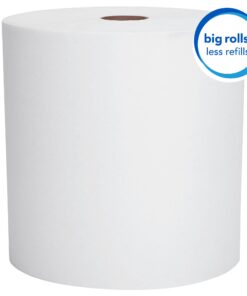 Kimberly-Clark Scott® Essential High Capacity Hard Roll Paper Towels (02000), 1.75” Core, White, 950' / Roll, 6 Rolls / Convenience Case, 5,700’ / Case 9 611Eudd3qhL