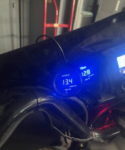 HOTSYSTEM Electronic Voltmeter Voltage Volt Gauge Meter Blue Digital LED 2inches 52mm for Car Vehicle Auto 16 611GL4t50DL