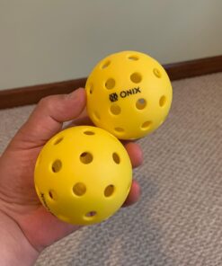 Onix Pure 2 Outdoor Pickleball Balls Yellow 6-Pack 30 611GQL98LeL
