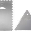 Ateco Decorating Comb & Icing Smoother, 4 Sided Baking Supplies, 6 x 3.75, Silver 4 Sided Decorating Comb 44 611HCi1siJL