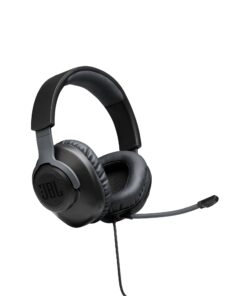 JBL Quantum 100 - Wired Over-Ear Gaming Headphones - Black, Large 28 611HZ2 M6JL