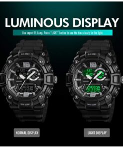 Gosasa Big Dial Digital Watch S Shock Men Military Army Watch Water Resistant LED Sports Watches Green 23 611Jg8GaPL