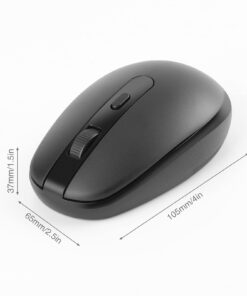 Rii Wireless Mouse RM700 2.4G Silent Mouse with USB Receiver for Laptop,PC,Mac,Chromebook,Windows (Black) black 13 611KmxNFkPL