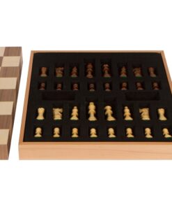 Athena Tournament Chess Inlaid Wood Board Game with Weighted Wooden Pieces, Large 18 x 18 Inch Set 11 611LnVYUrBL