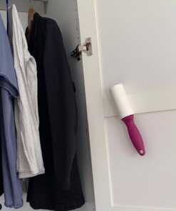 Metkix Lint Rollers for Pet Hair Extra Sticky | Protective Covers | Value 400 Sheets Dog Cat Pet Hair Remover | Lint Roller for Clothes Sofa Bed Carpet and More | Lint Roller Refills 2 Rollers + 2 Refills (Total 400 Sheets) 34 611OFPdIRFL