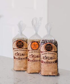 Alternative view of Amish Country Popcorn | 3-1 lb Bags | 1 lb Baby White, 1 lb Ladyfinger, and 1 lb Purple Popcorn Kernels Variety Pack | Old Fashioned, Non-GMO and Gluten Free (3-1 lb Bags) Baby White, Ladyfinger, & Purple Popcorn Kernels