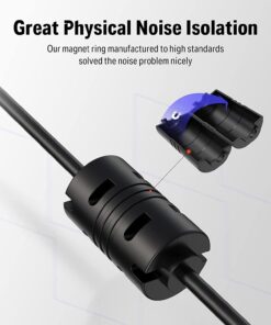 Donner DPA-1 Guitar Pedal Power Supply Adapter 9V DC 1A Tip Negative 5 Way Daisy Chain Cables for Guitar Effect Pedal 29 611POpn36L