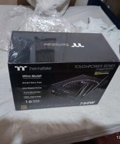 Thermaltake Toughpower GF1 750W 80+ Gold SLI/ CrossFire Ready Ultra Quiet 140mm Hydraulic Bearing Smart Zero Fan Full Modular Power Supply 10 Year Warranty PS-TPD-0750FNFAGU-1 Black 26 611QJrqiZ2L